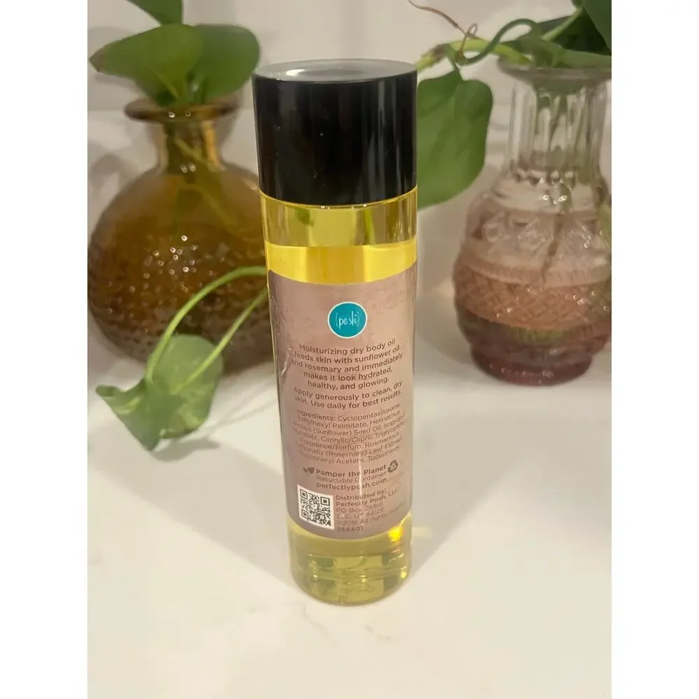 Perfectly Posh Walk on the Beach Skin Vixen Dry Body Oil 4 oz Retired NEW